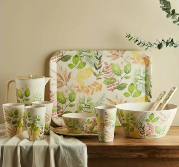 کاسه سالاد بامبو