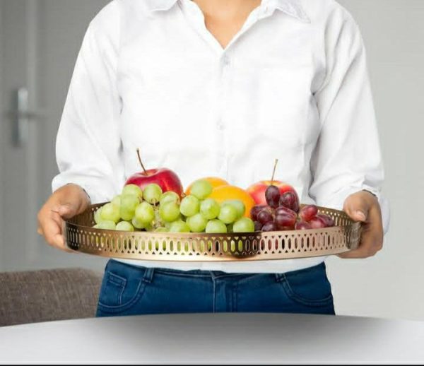 سینی استیل گرد