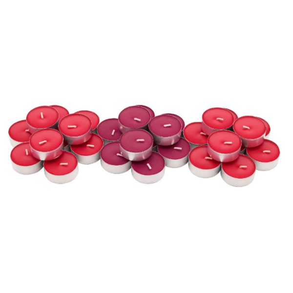 شمع معطر با رایحه توت قرمز ایکیا بسته 30 عددی مدل SINNLIG