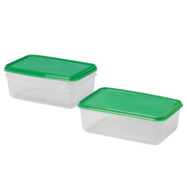 ست 3 تکه ظروف نگهدارنده غذا ایکیا مدل PRUTA