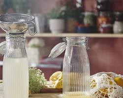 شیشه درب دار IKEA KÖSSEBÄR (شکل بطری)