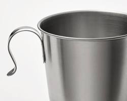 ست 2 عددی ماگ (لیوان دسته‌دار) استیل ضد زنگ مدل GRILLTIDER