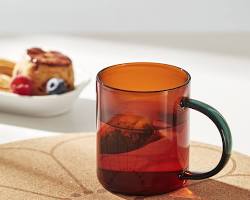 لیوان شیشه‌ای/ماگ ایکیا SKUGGSTUBB