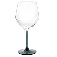 لیوان شراب (Wine glass)، شیشه‌ی آبی‌‑خاکستری / شفاف، حجم ۵۰ cl